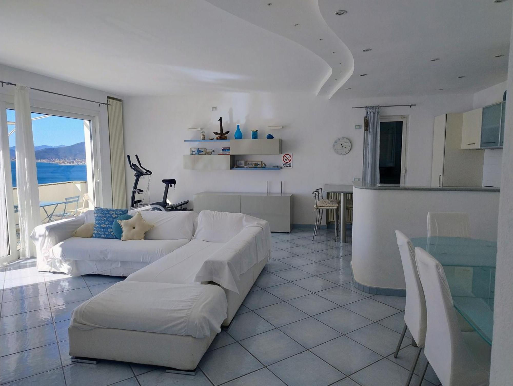 Villa Ischia Attico Sul Mare A Verezzi Borgio Verezzi Ngoại thất bức ảnh
